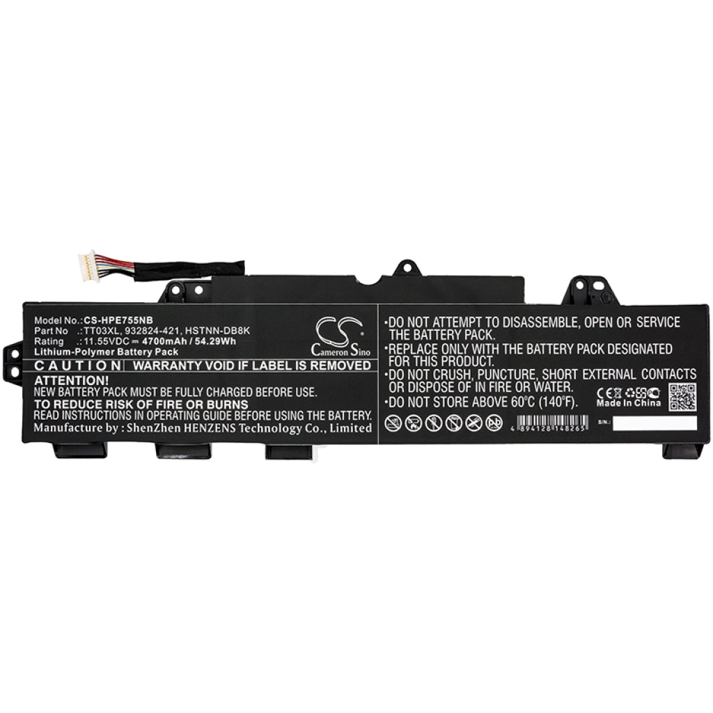 Batterie Sostituisce 933322-855