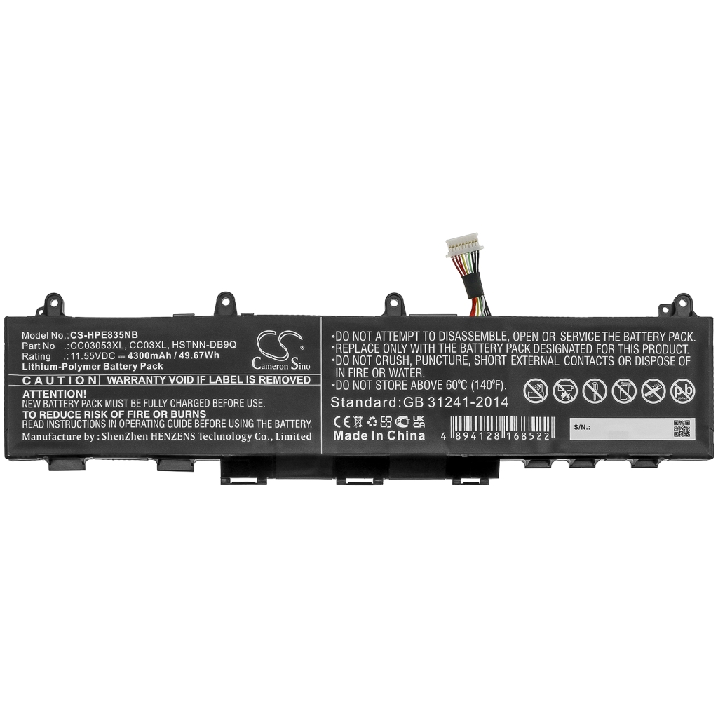 Batterie Sostituisce L77991-005