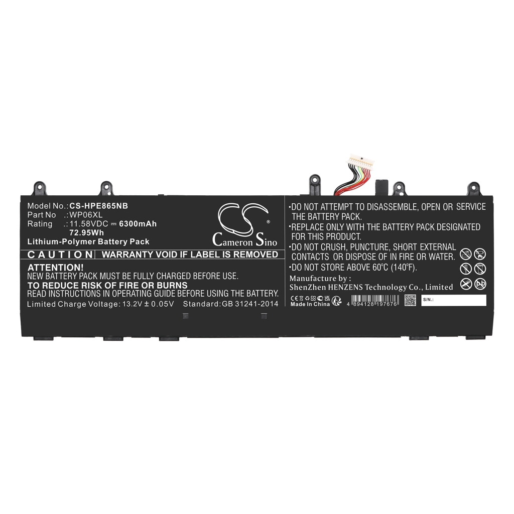 Batterie Sostituisce M64306-171