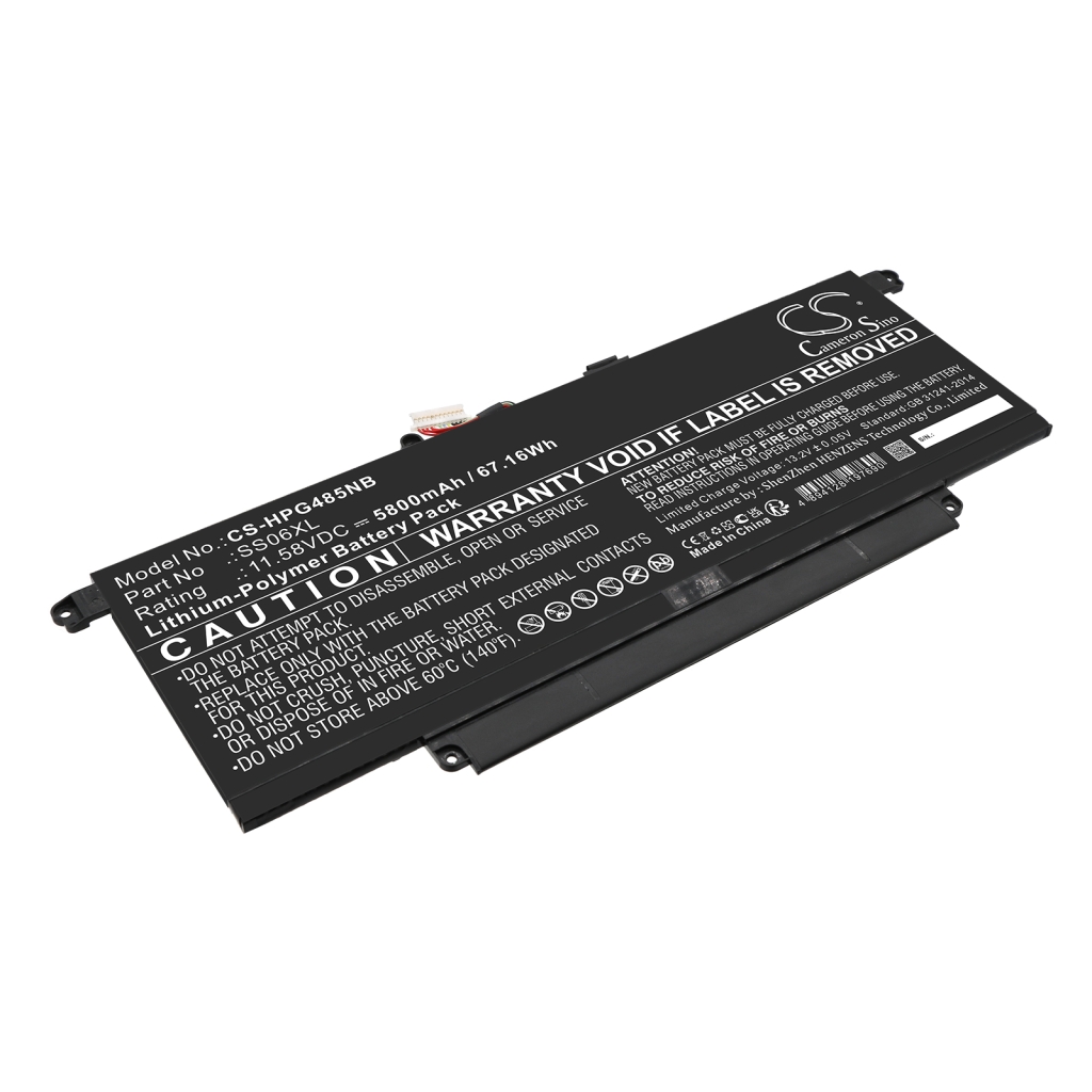 Batterie Sostituisce M73476-005