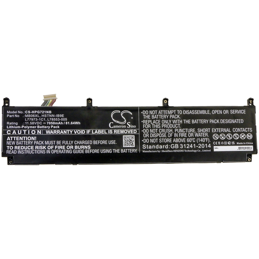 Batterie Sostituisce HSTNN-IB9E