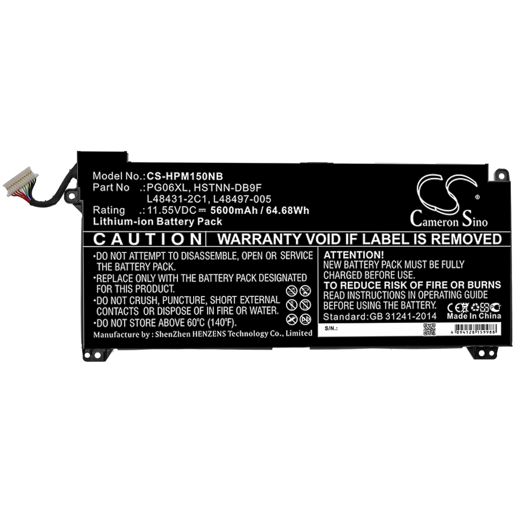 Battery Replaces PG06XL