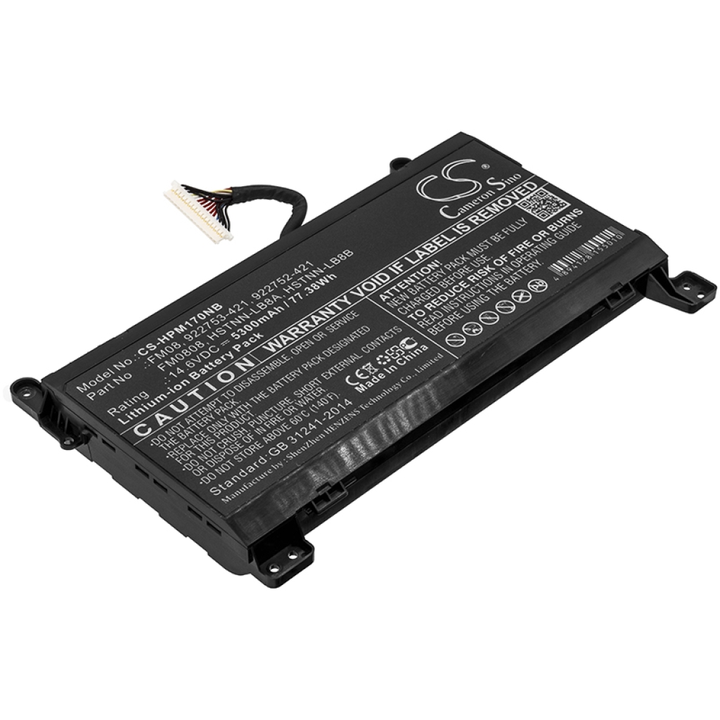 Notebook battery HP Omen 17-an000