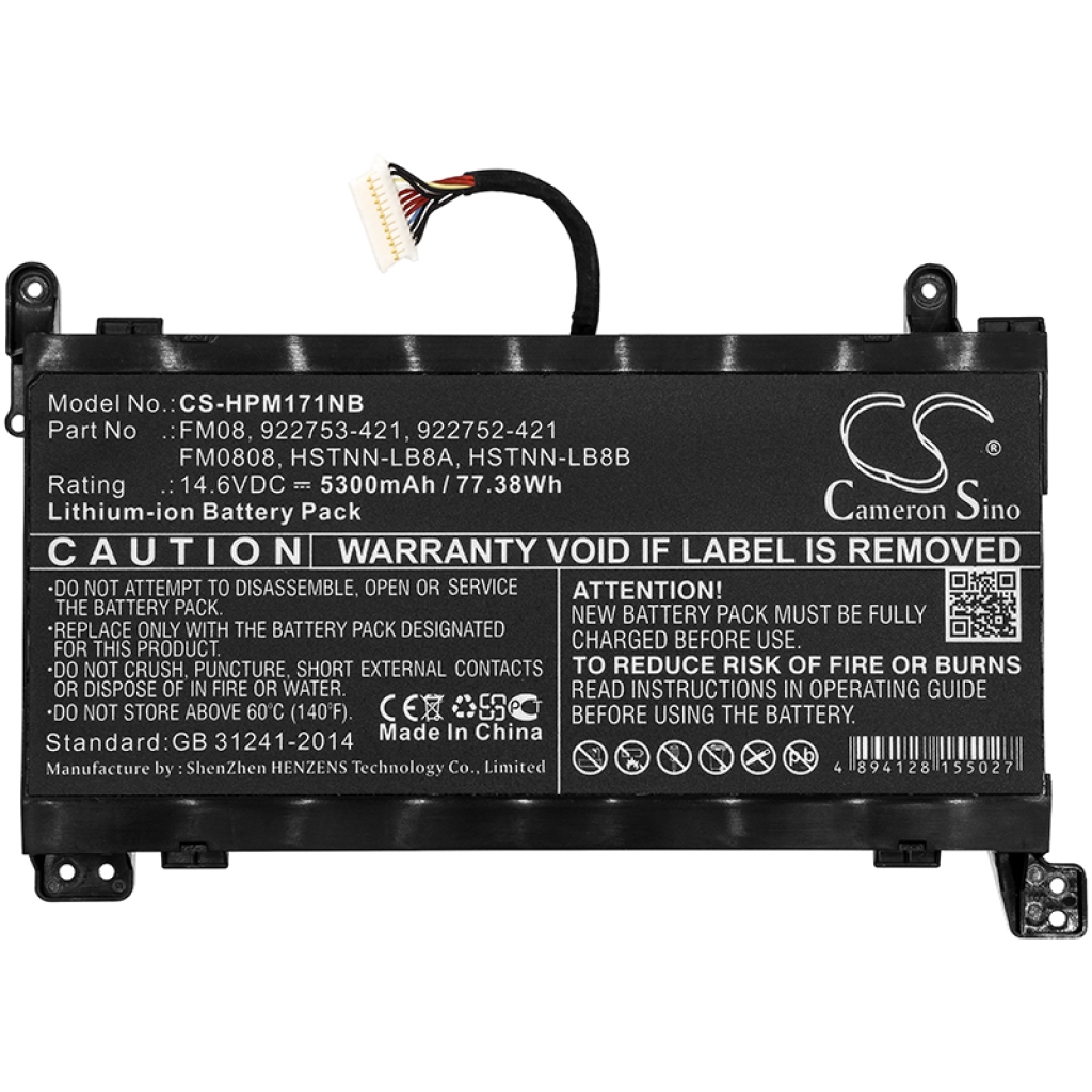 Batterie Sostituisce TPN-Q195