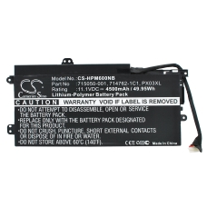 Sostituzione della batteria compatibile per HP 714762-141,714762-171,714762-1C1,714762-241,714762-271...