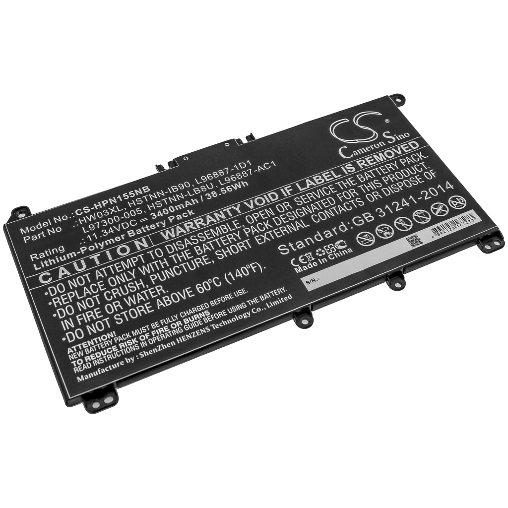 Batterie Sostituisce L96887-1D1