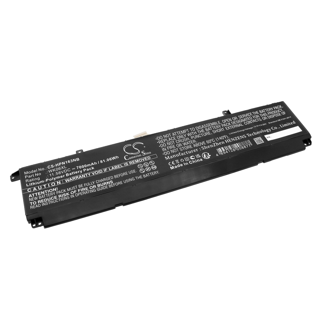 Battery Replaces WK06XL