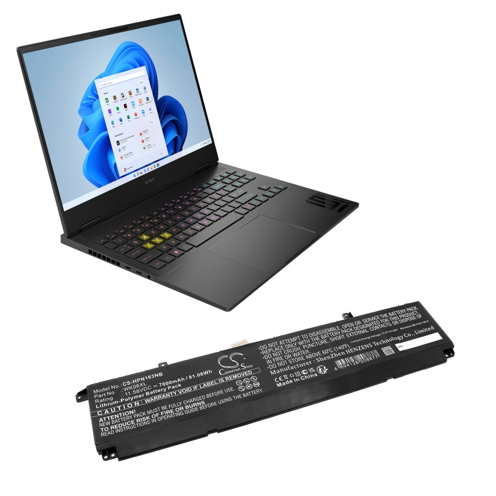 Batteria notebook HP CS-HPN163NB