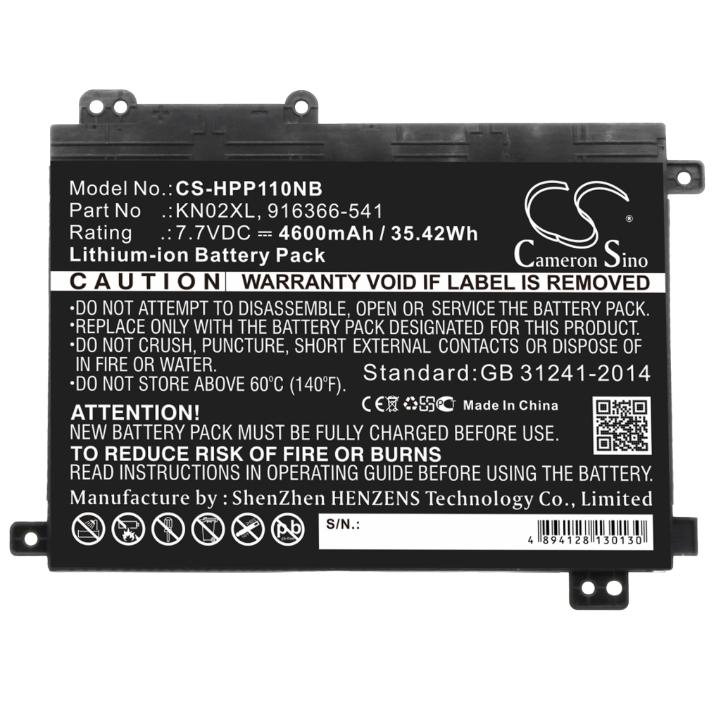 Batterie Sostituisce 916809-855