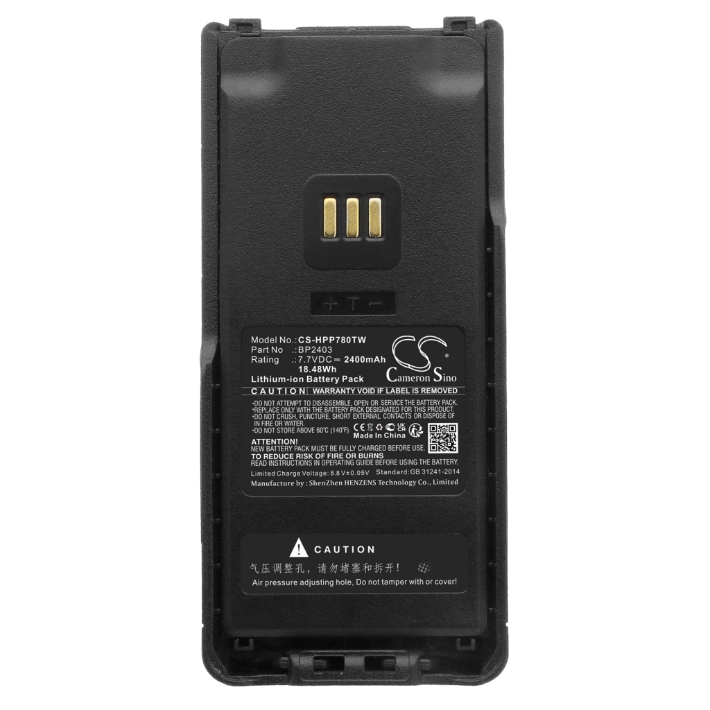 Two-Way Radio Battery Hytera CS-HPP780TW