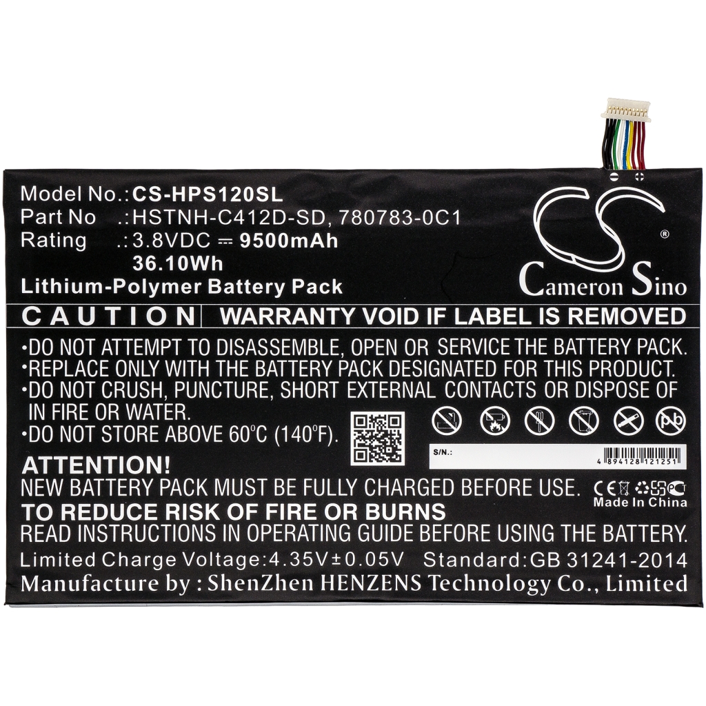 Batterie Sostituisce HSTNH-C412D