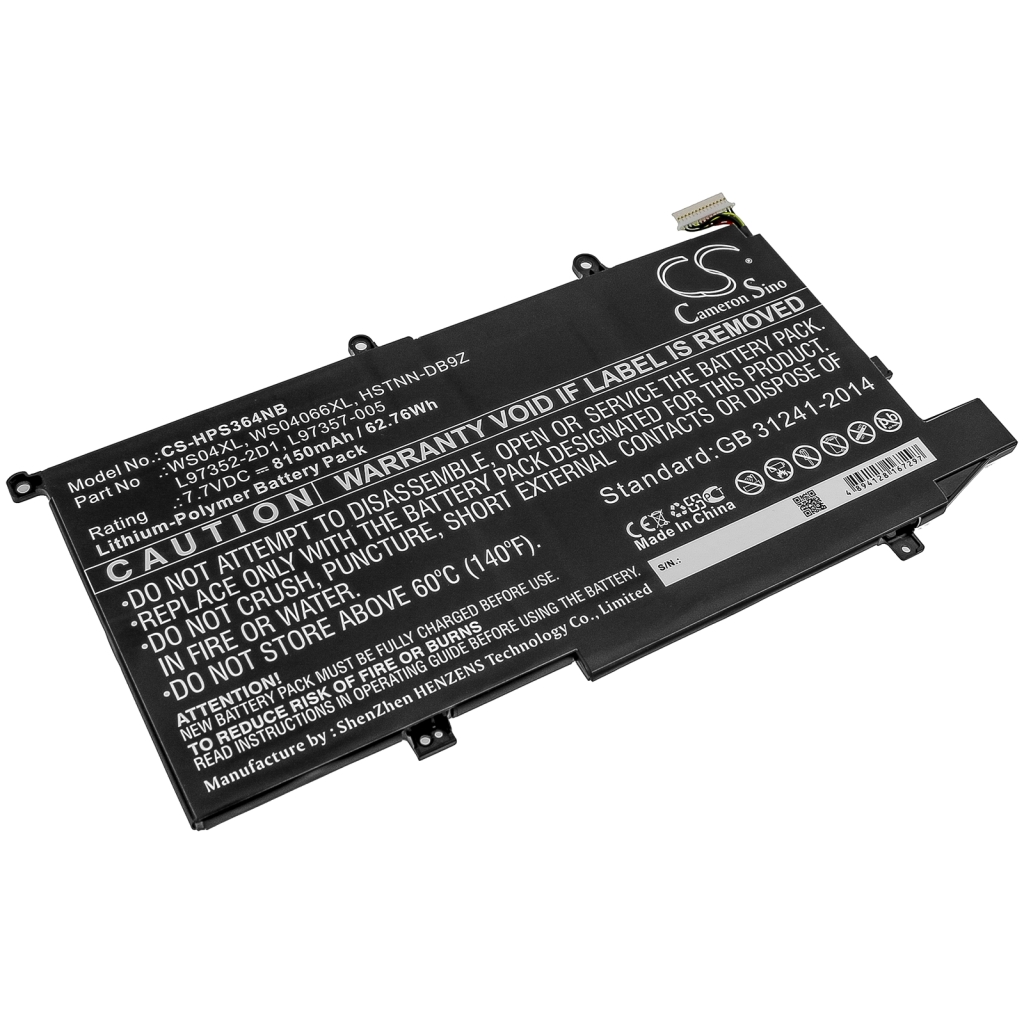 Batterie Sostituisce L97352-2D1