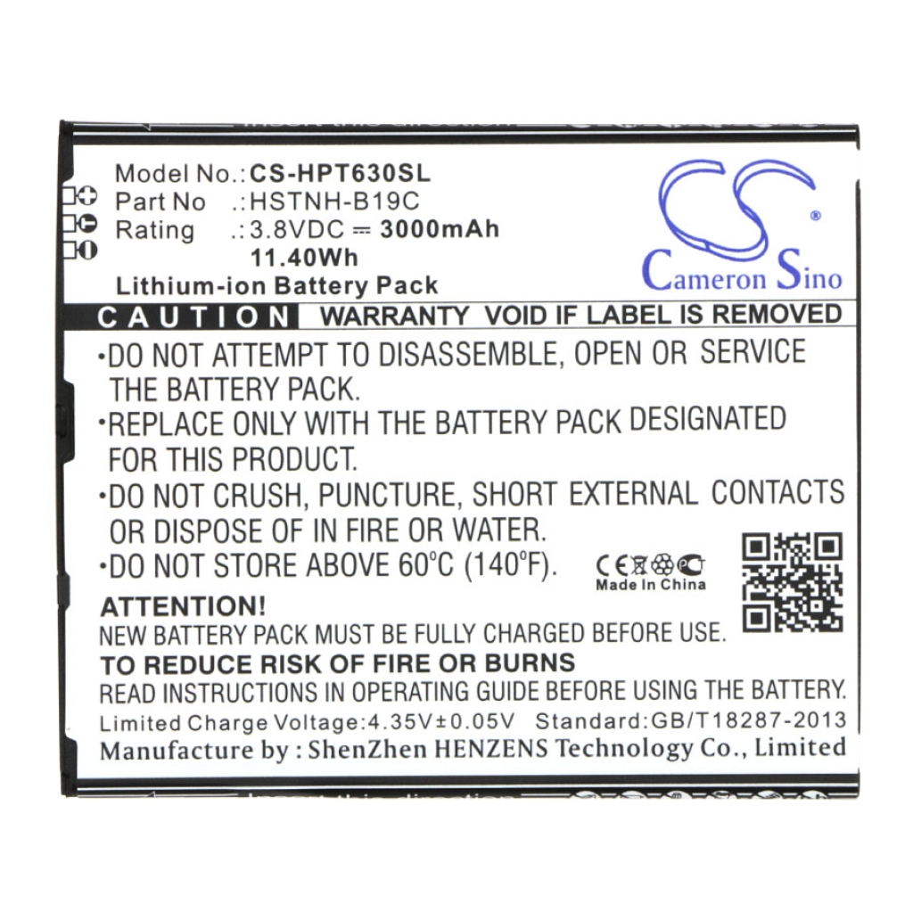 Batterie Sostituisce 751655-001