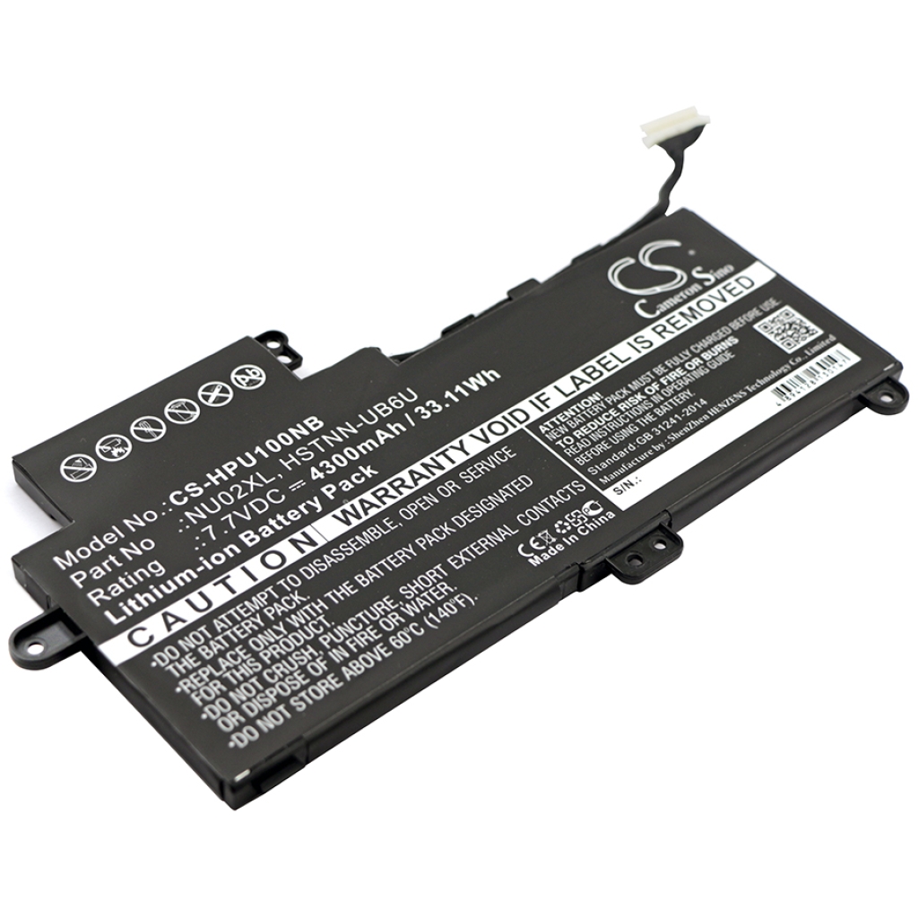 Battery Replaces NU02XL