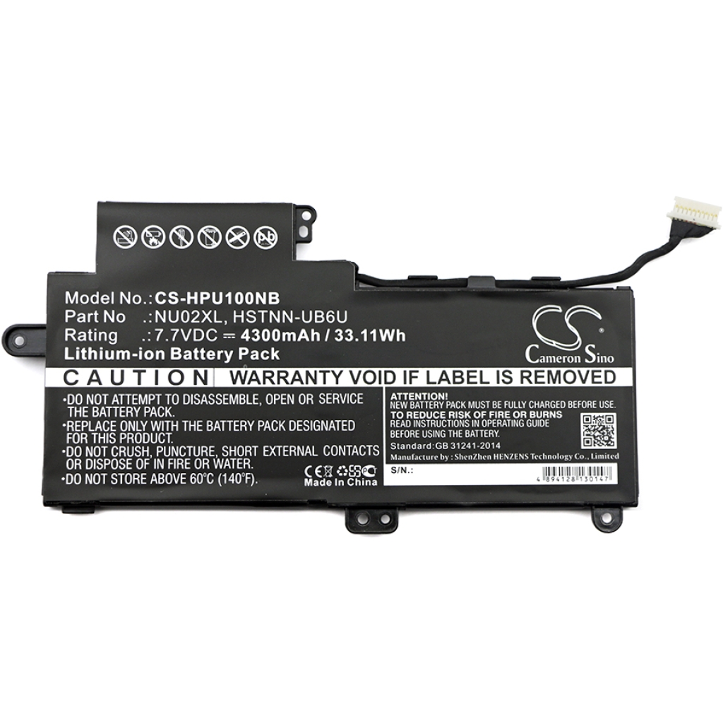 Batterie Sostituisce 844200-850