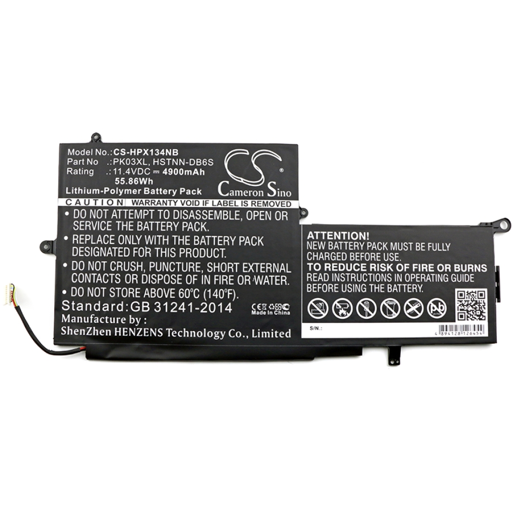 Batterie Sostituisce PK03056XL