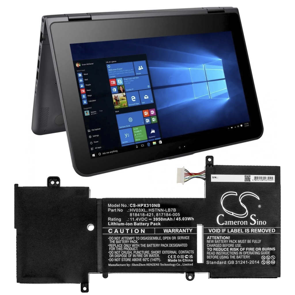 Batteria notebook HP CS-HPX310NB