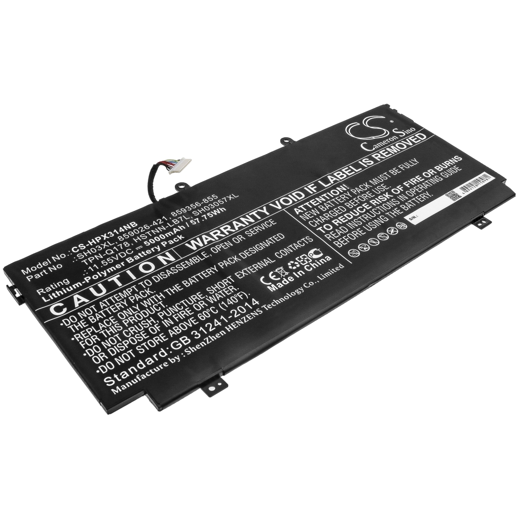 Batterie Sostituisce 859026-421