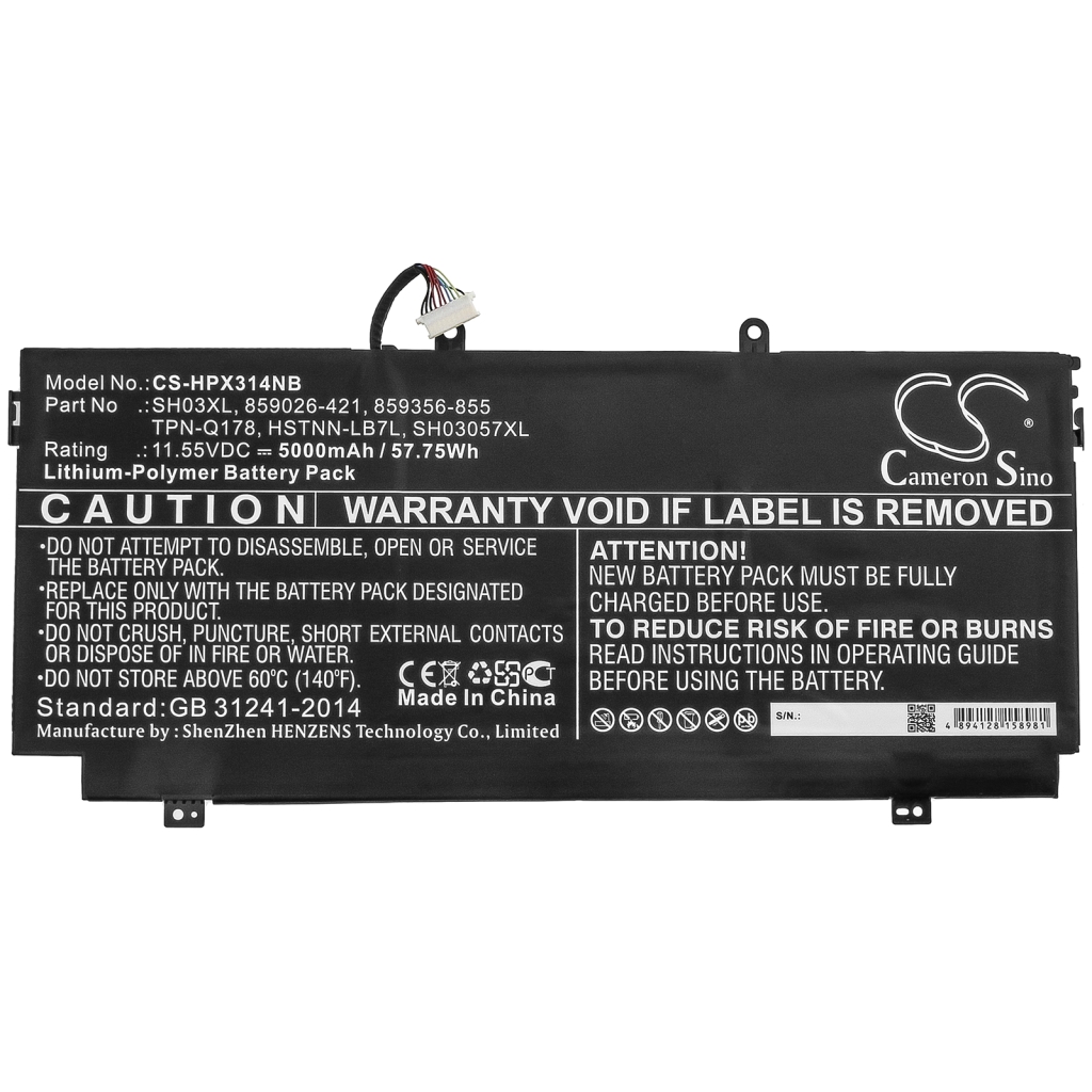 Notebook battery HP Spectre X360 13-AC000NV