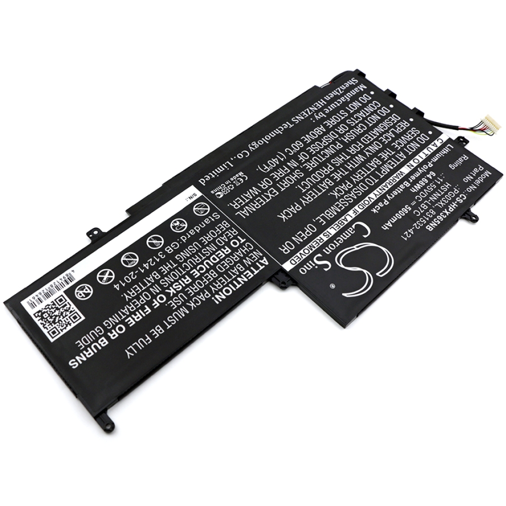 Batterie Sostituisce 831532-421