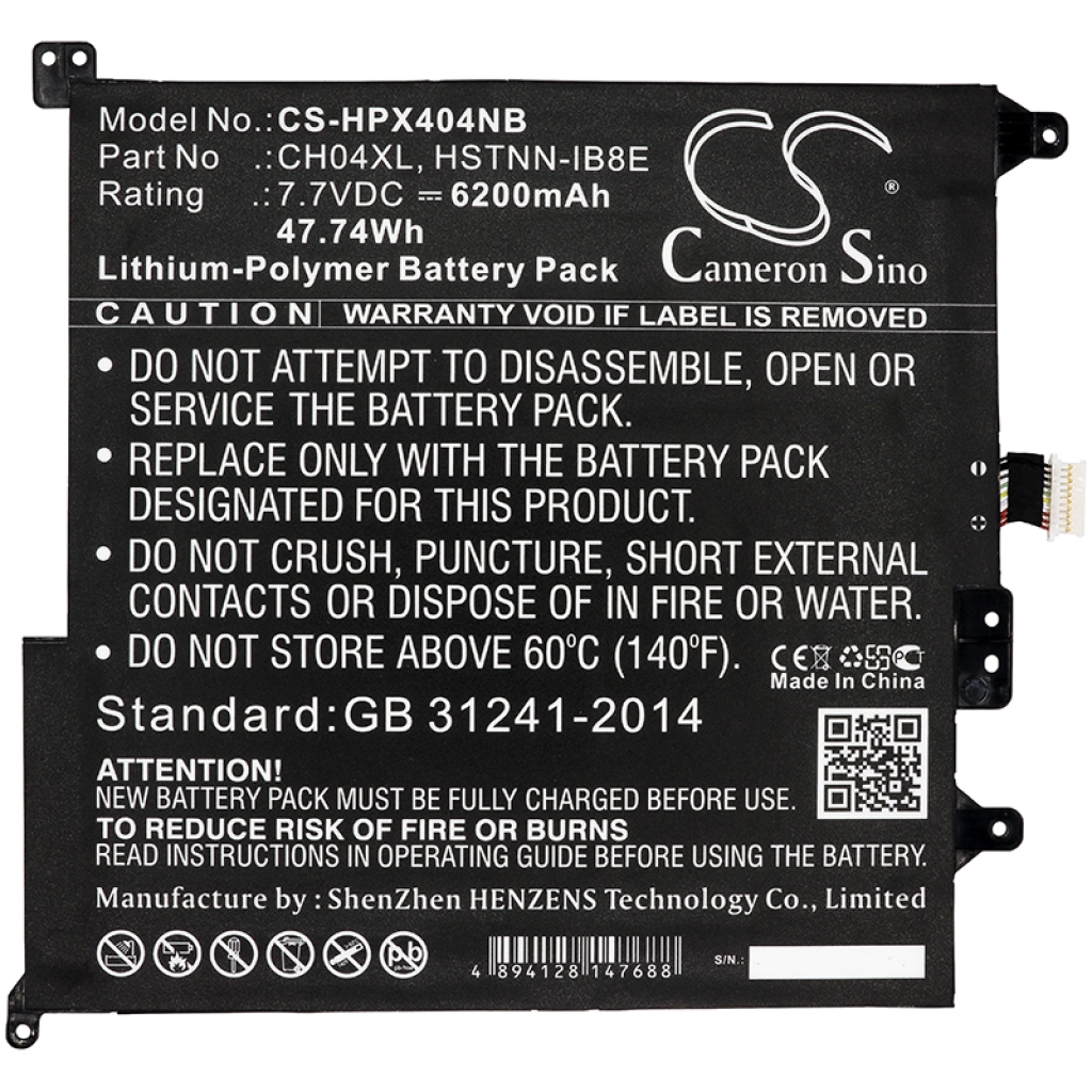 Battery Replaces CH04048XL