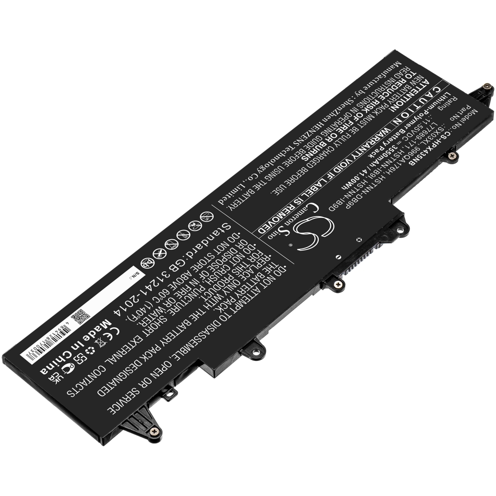 Batterie Sostituisce L78125-005