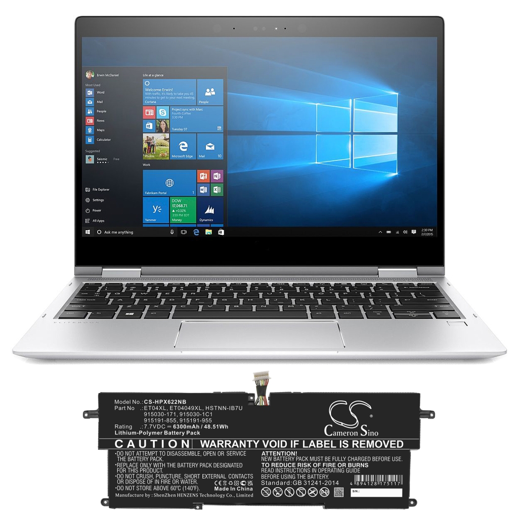 Batteria notebook HP CS-HPX622NB