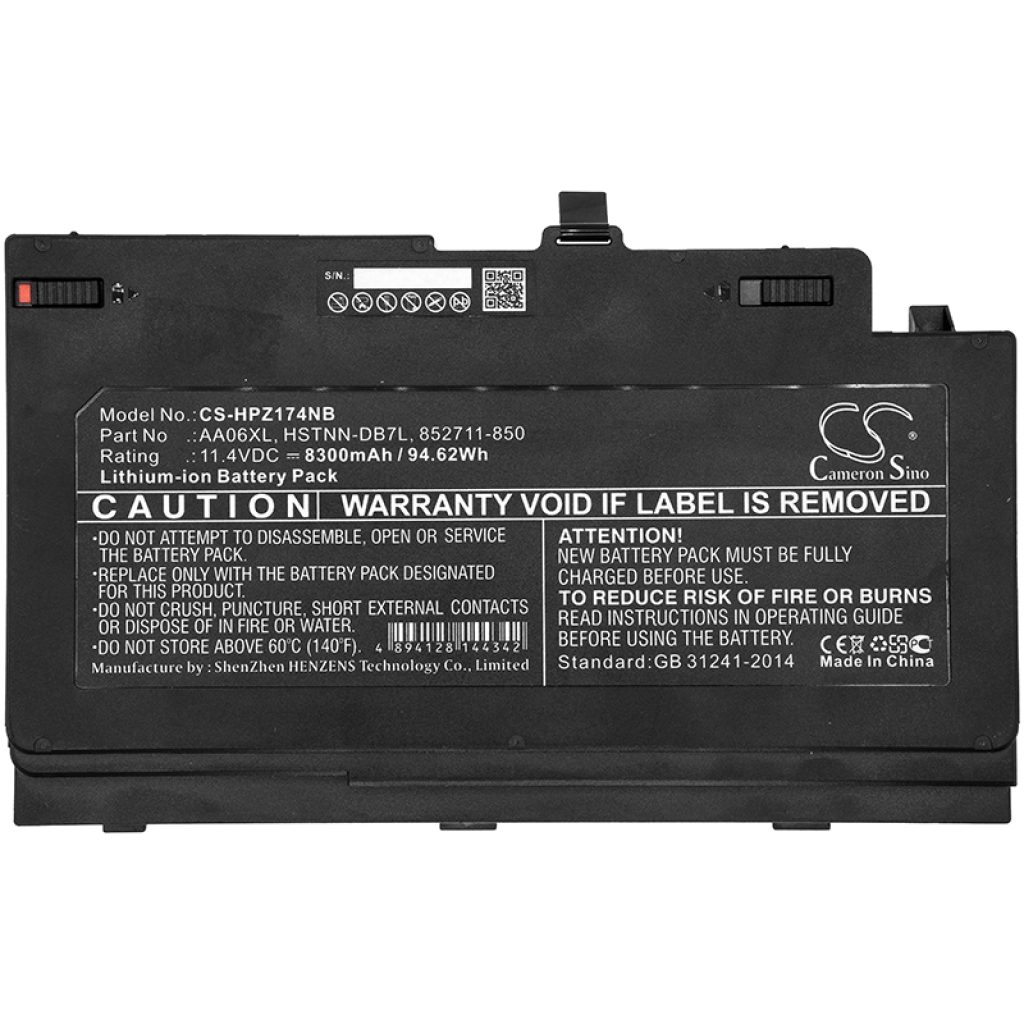 Batterie Sostituisce 852527-242