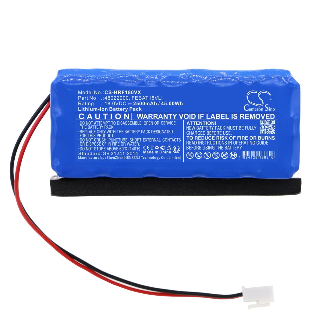 Sostituzione della batteria compatibile per Hoover 48022900,FEBAT18VLI