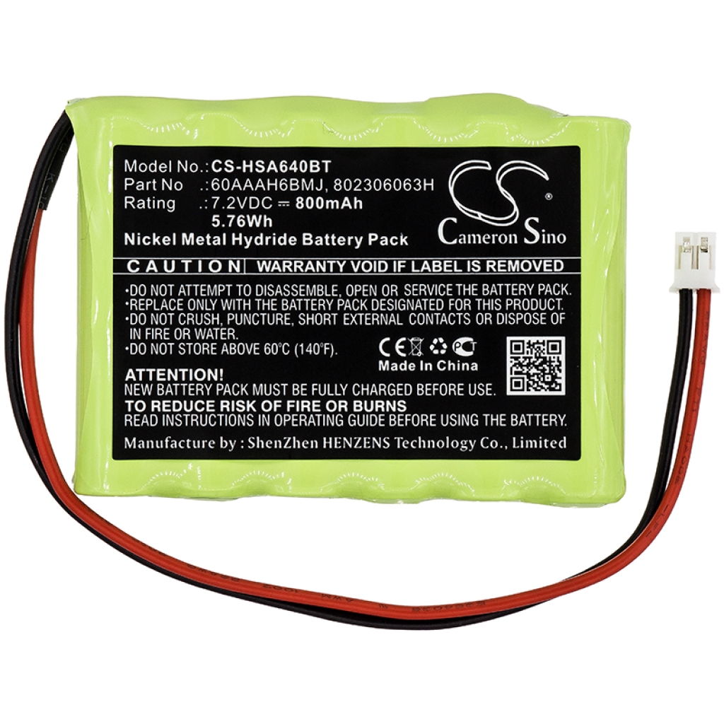 Sostituzione della batteria compatibile per Yale 60AAAH6BMJ,802306063H