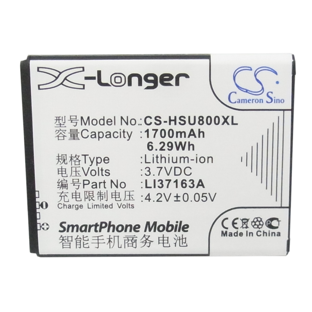 Batteria del telefono cellulare Hisense HS-E910 (CS-HSU800XL)