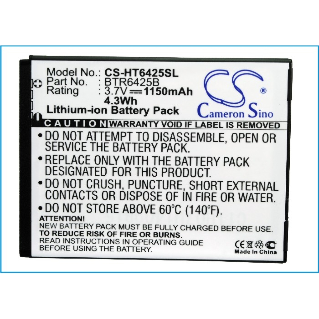 Battery Replaces 35H00168-03M