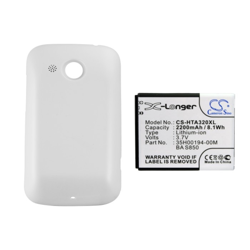 Batteria del telefono cellulare HTC A320E