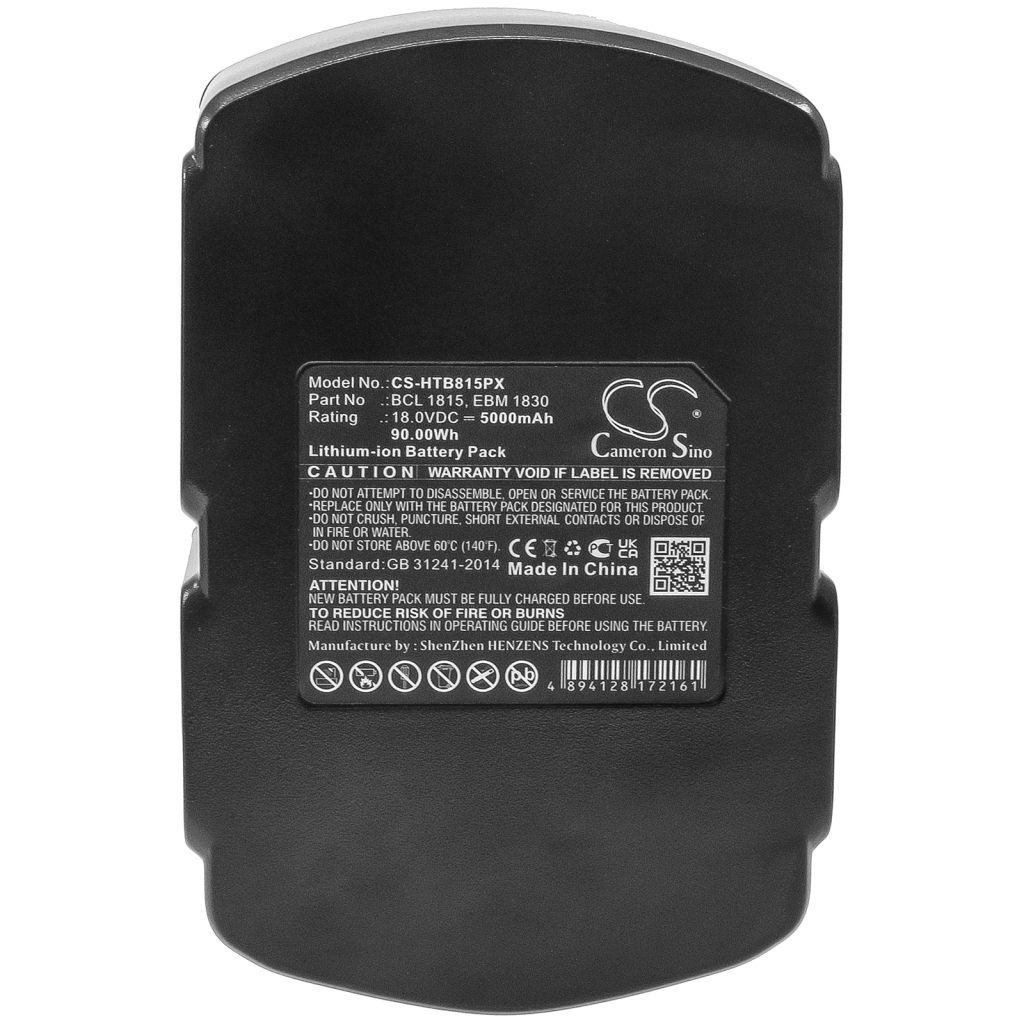 Batteria industriale Hitachi RB 18DL