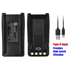 Sostituzione della batteria compatibile per Hytera BH1801,BL-2102LI,BL-2608,BL1703,BL1703LI...