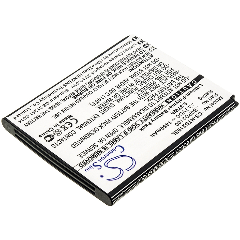 Batteria del telefono cellulare HTC D210h