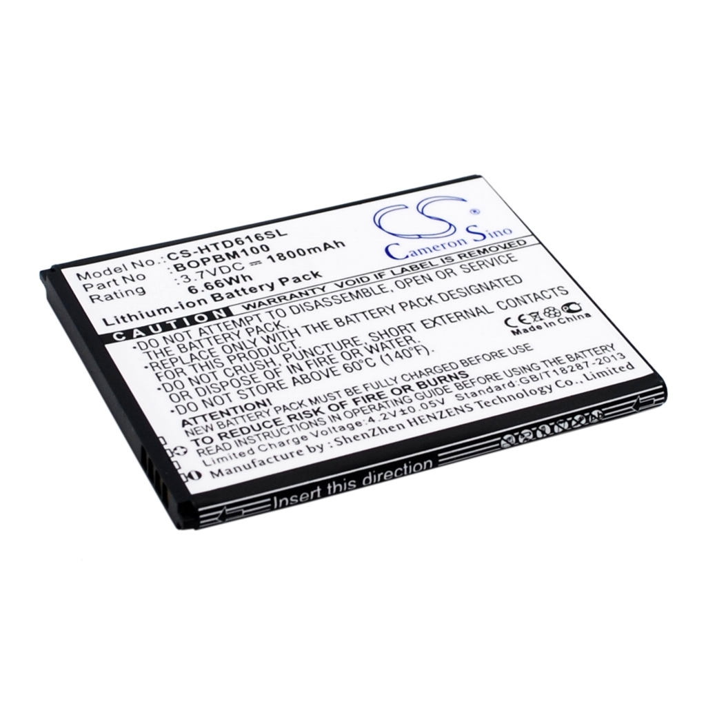 Battery Replaces BOPBM100