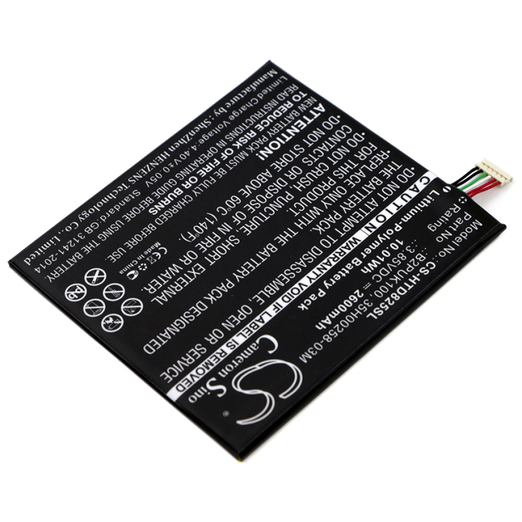 Batterie Sostituisce B2PUK100