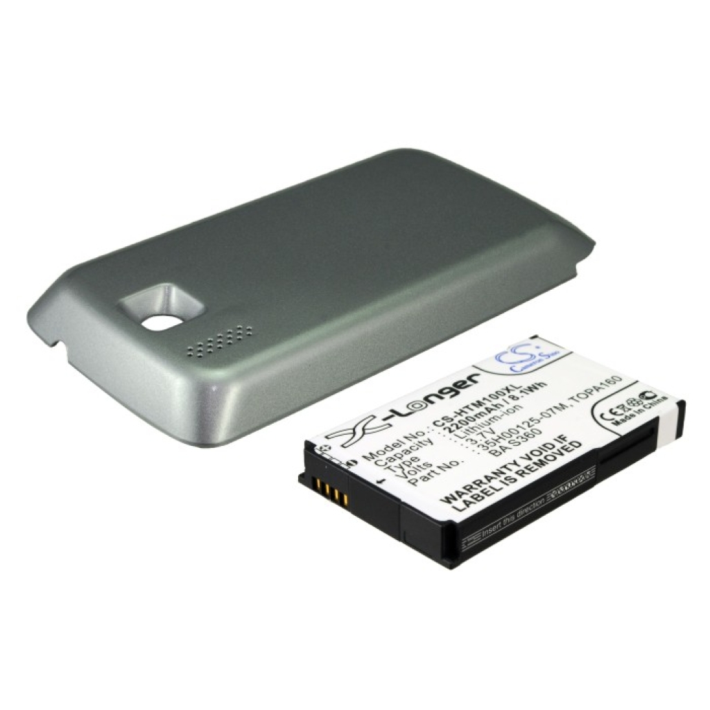 Batteria del telefono cellulare O2 CS-HTM100XL