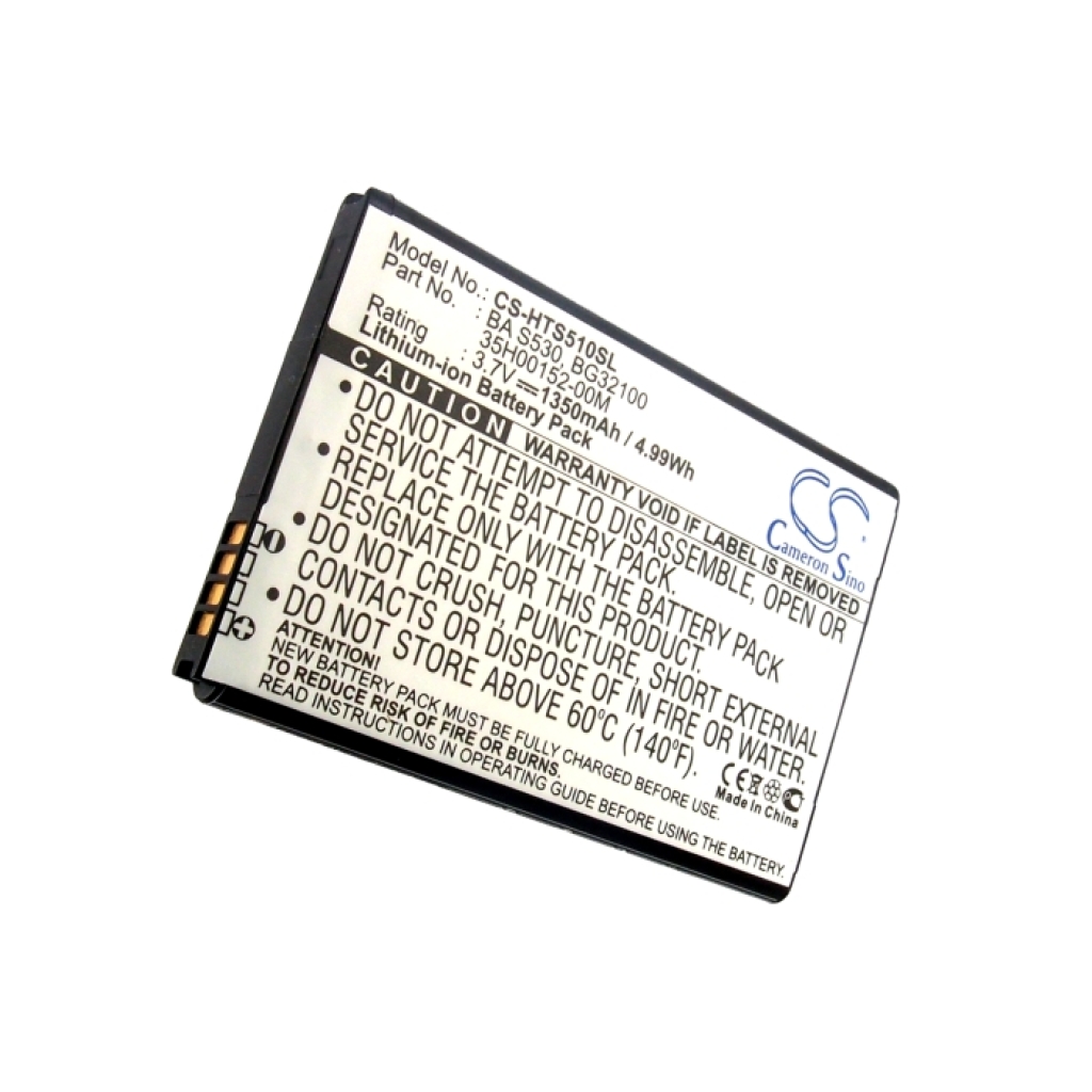 Batteria del telefono cellulare HTC PG88100