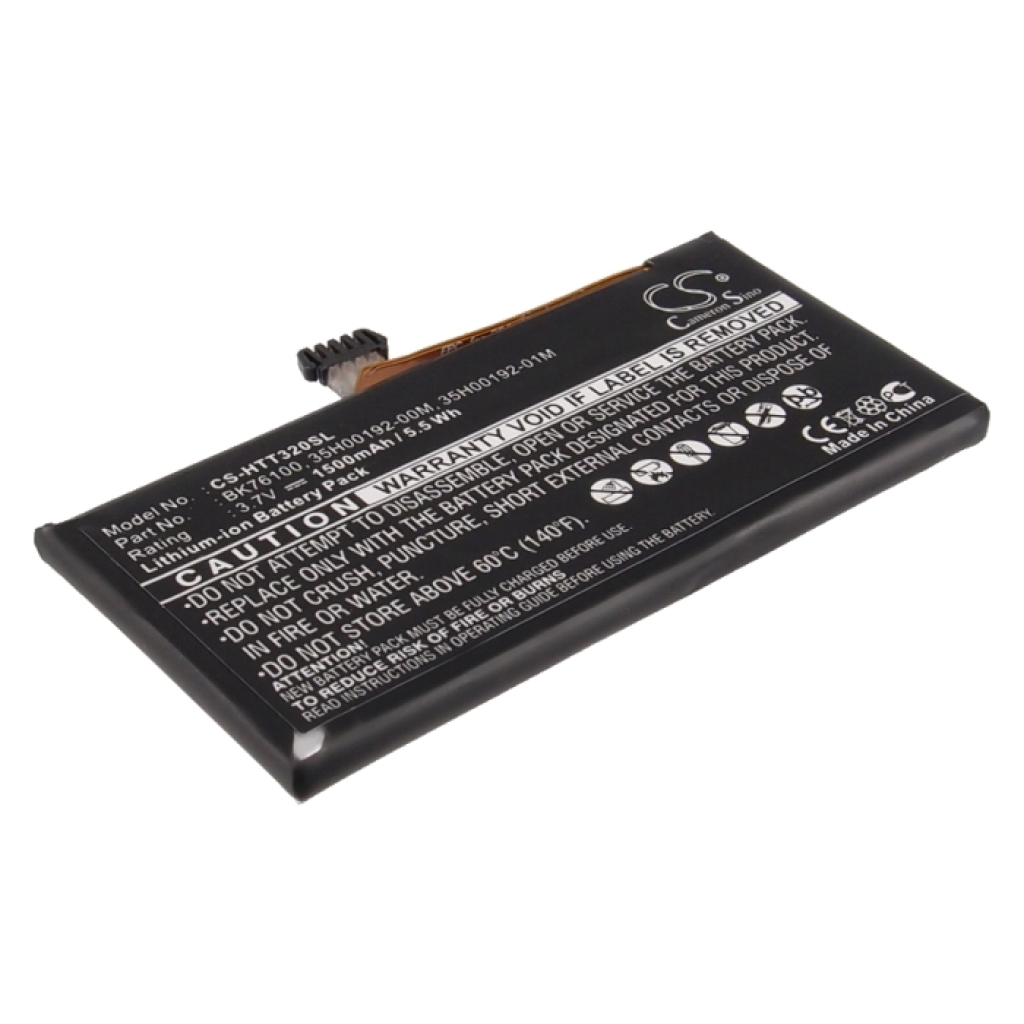 Batteria del telefono cellulare HTC T320e (CS-HTT320SL)