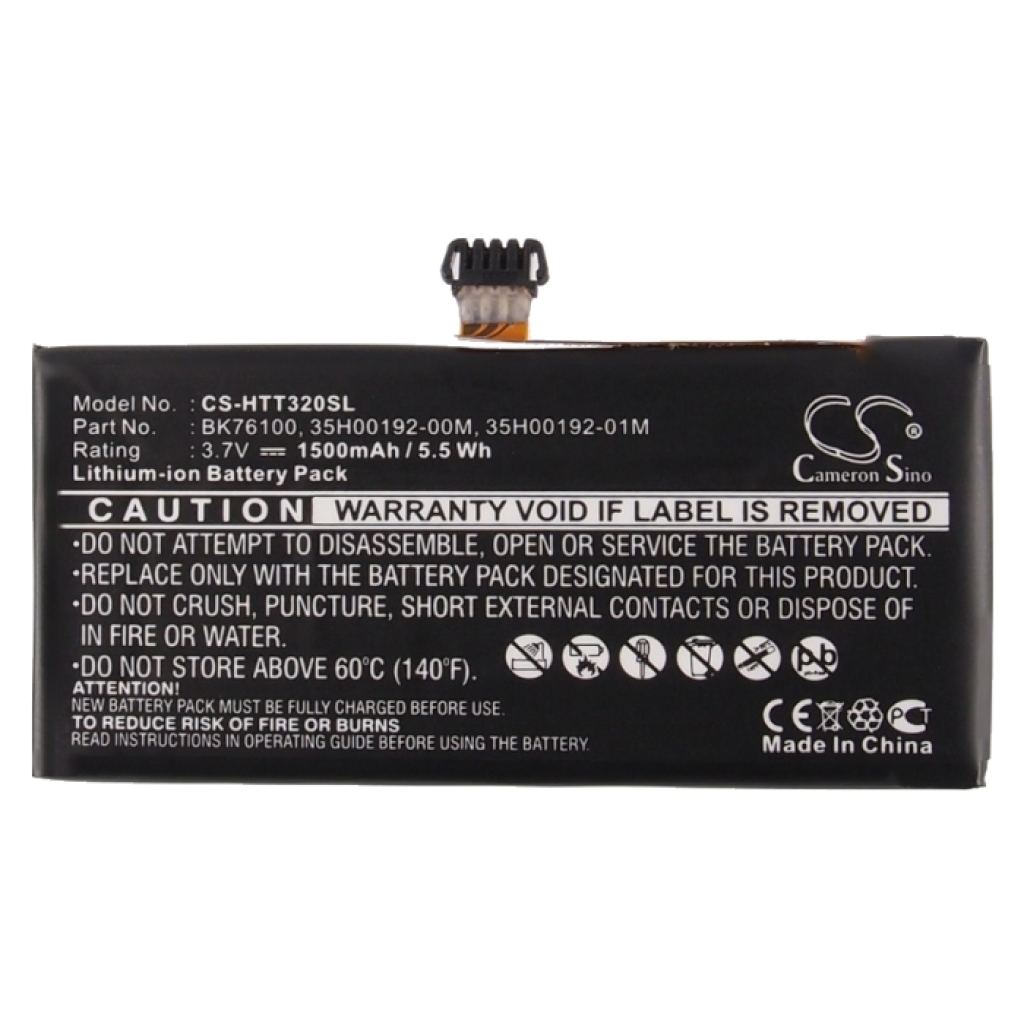 Batterie Sostituisce BK76100