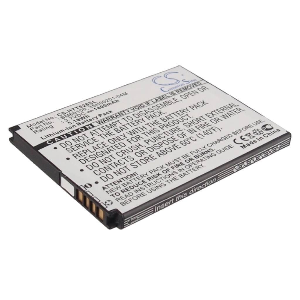 Batteria del telefono cellulare HTC PL80120 (CS-HTT528SL)