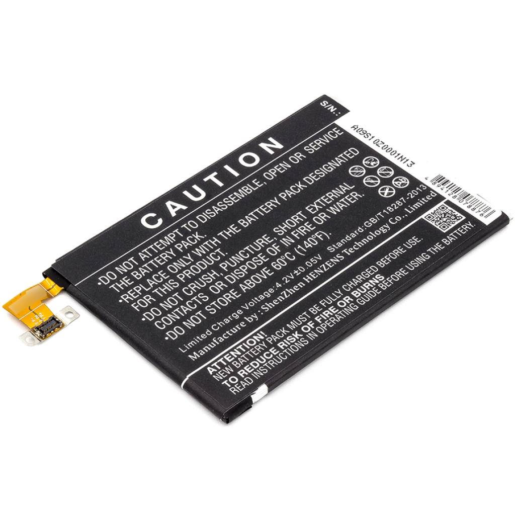 Batteria del telefono cellulare HTC One 802d (CS-HTT801SL)