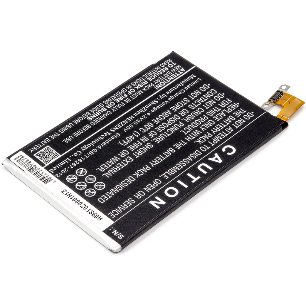 Batteria del telefono cellulare HTC One 802d (CS-HTT801SL)