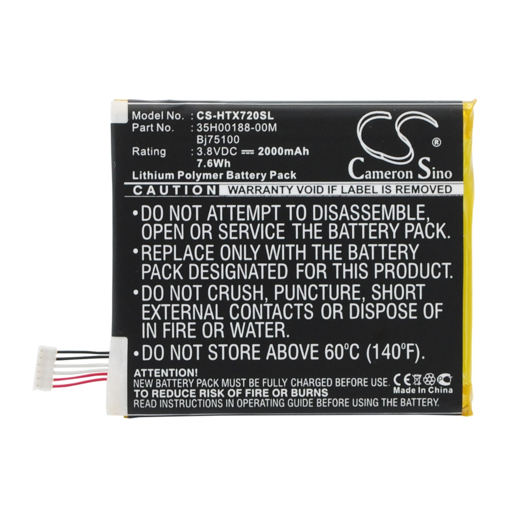 Batteria del telefono cellulare Sprint APX325CWH (CS-HTX720SL)