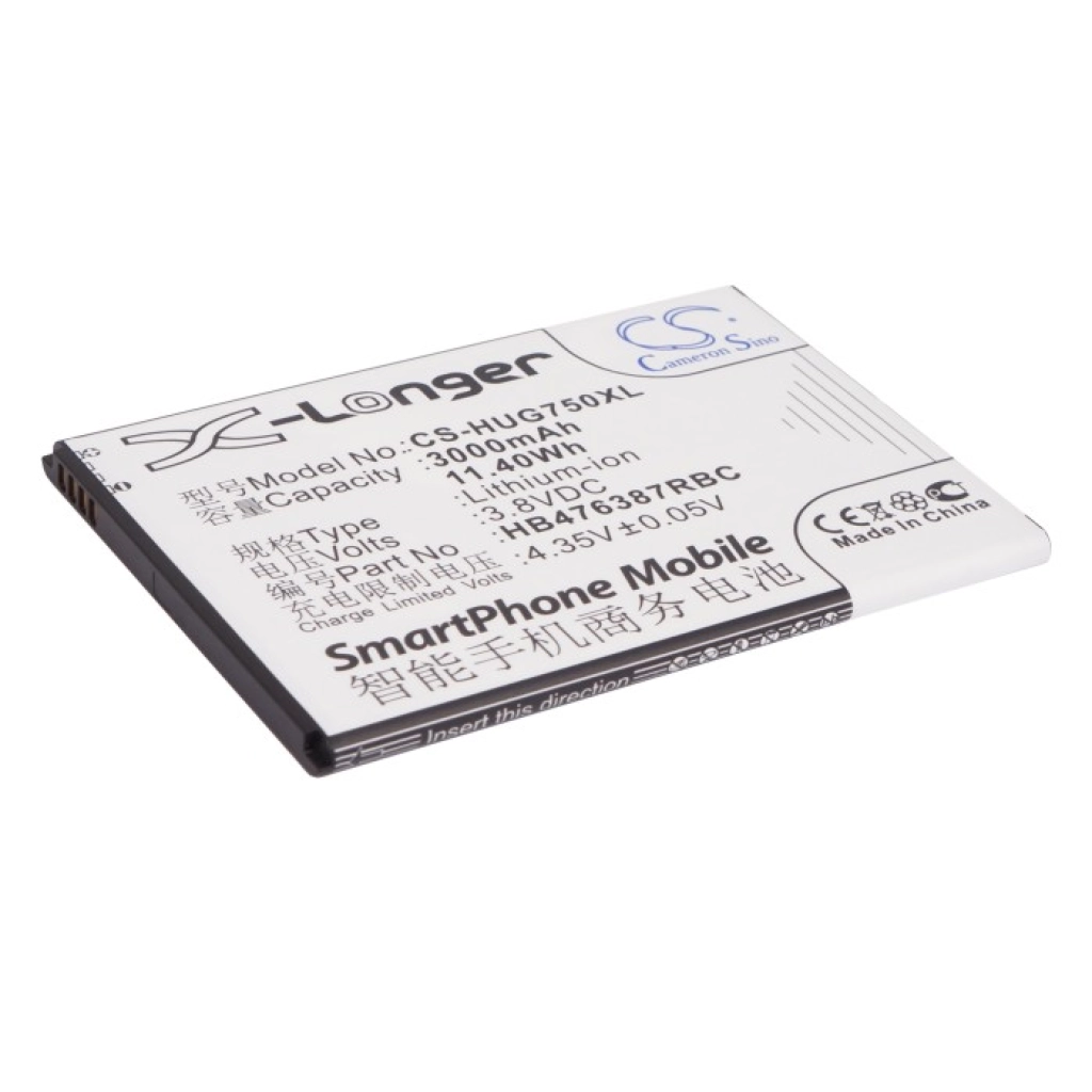Batteria del telefono cellulare Huawei CS-HUG750XL