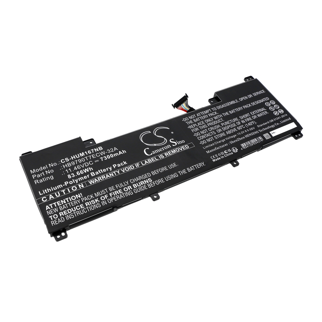 Batterie Sostituisce HB9790T7ECW-32B