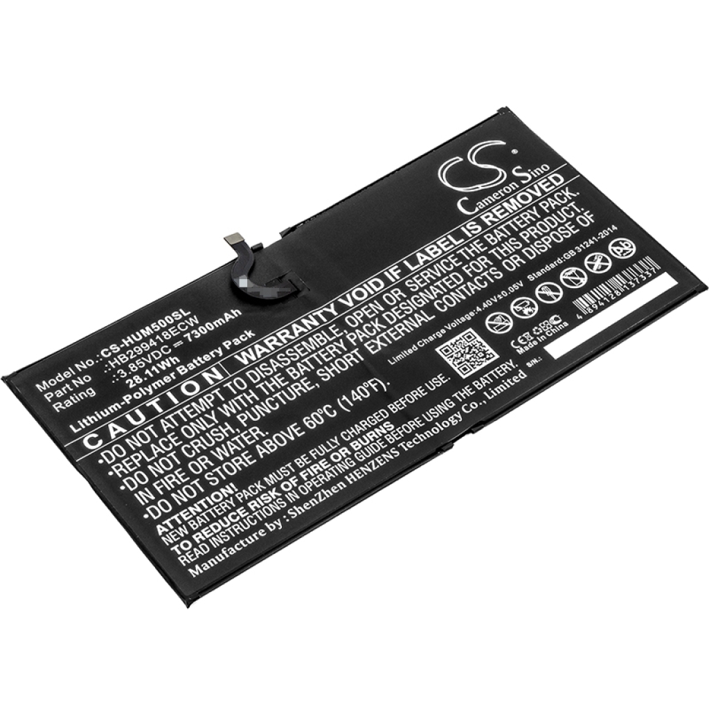 Sostituzione della batteria compatibile per Huawei HB299418ECW