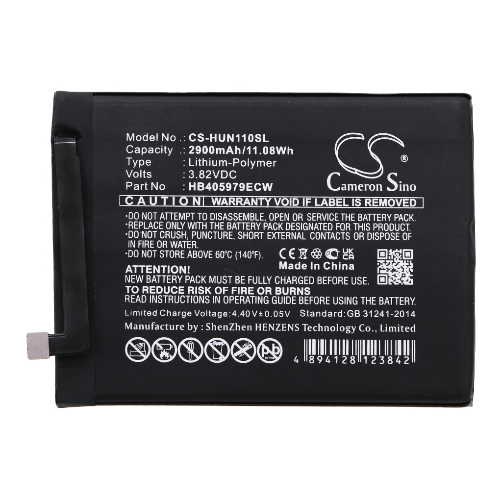 Sostituzione della batteria compatibile per Huawei HB405979ECW